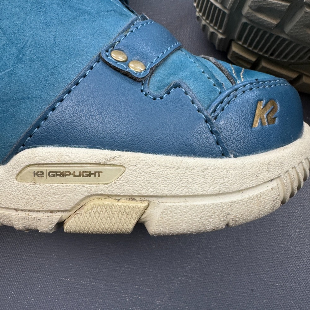 K2 Contour Snowboard Boots Women's 5 Blue BOA Harshmellow Grip Light Flex 6/10 - Picture 2 of 16